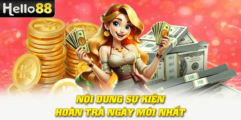 Hoàn Trả Ngày Hello88 - Chính Sách Hoàn Tiền Độc Quyền 2025 3 Nội dung sự kiện hoàn trả ngày mới nhất